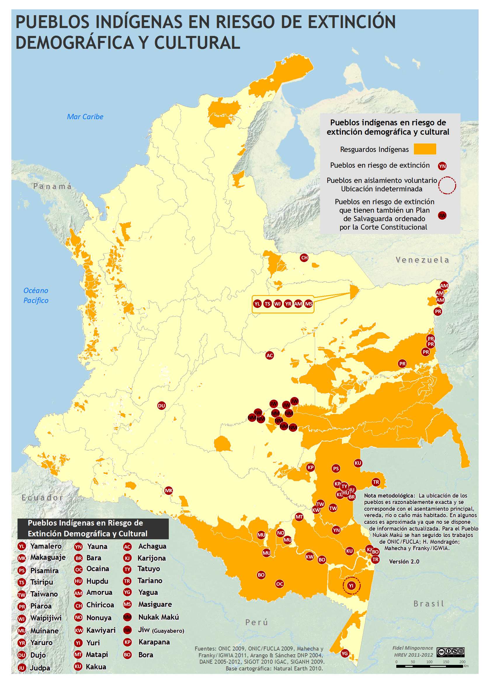 Indigenas De Colombia Mapa Indigenas De Colombia Mapa