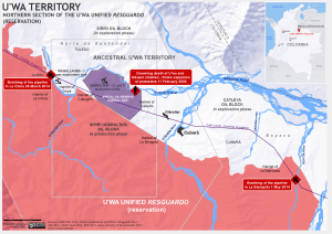 U'WA Alert map. May 2014