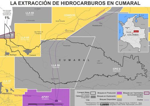Cumaral: 1% libre de hidrocarburos