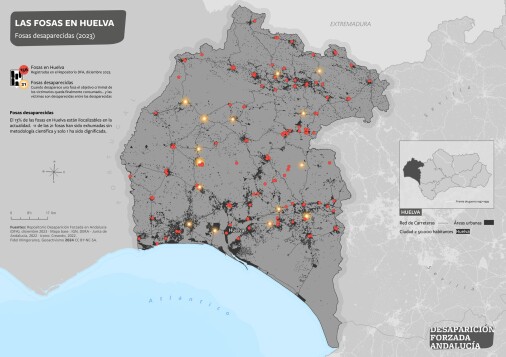 Las fosas en Huelva. Fosas desaparecidas (2023)