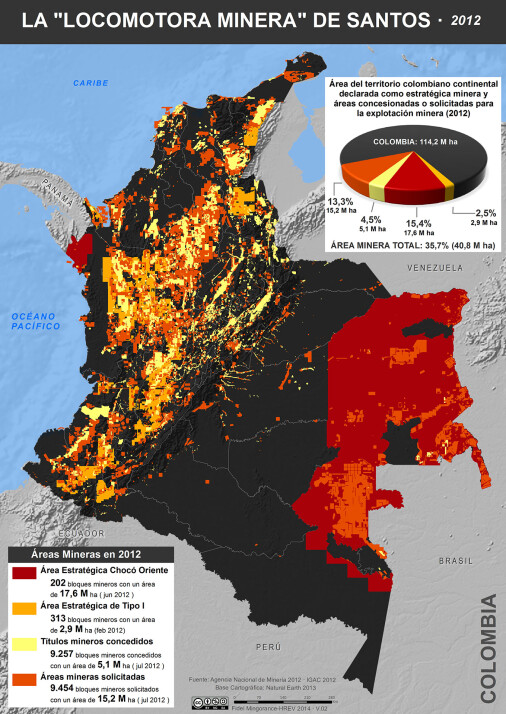 La «locomotora minera» de Santos(2012)