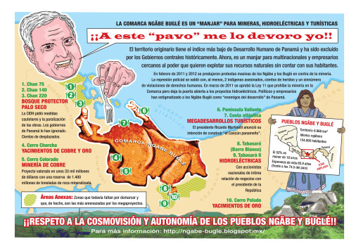 'El pavo'. Proyectos minero-energéticos en la Comarca Ngäbe-Buglé