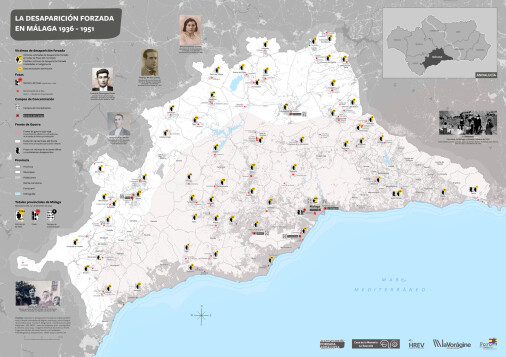 La desaparición forzada en Málaga