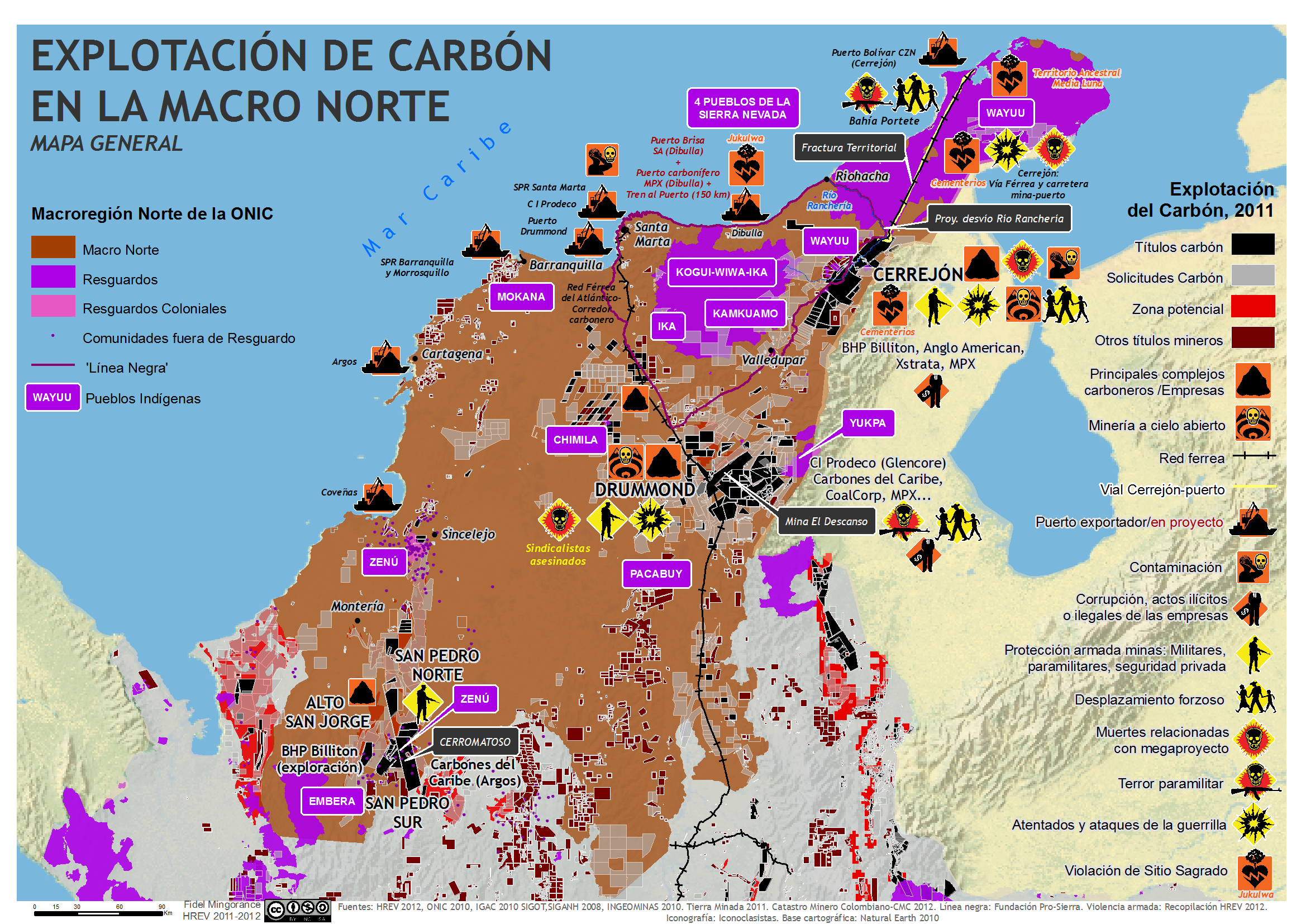 La explotación del carbón en la Macro Norte