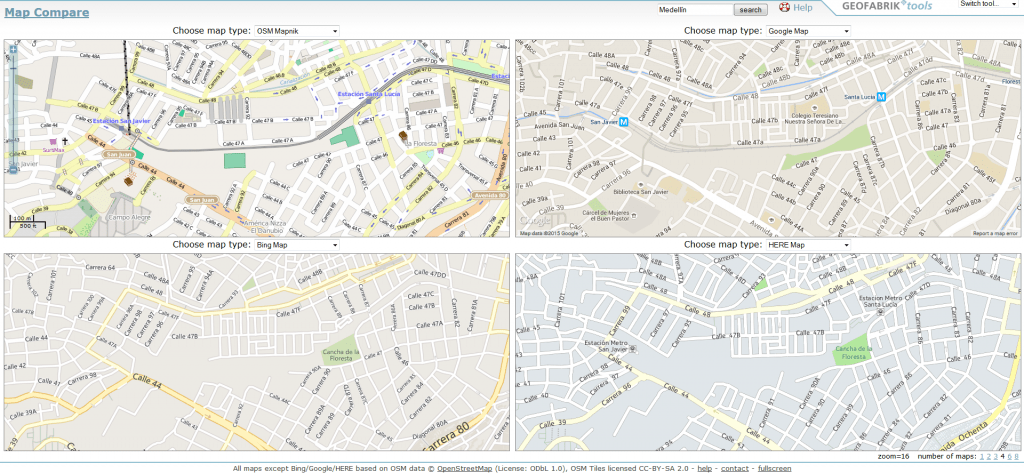 comparador de mapas_Geofabrik