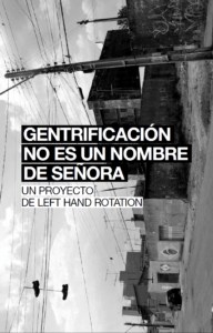gentrificacion no es un nombre de señora