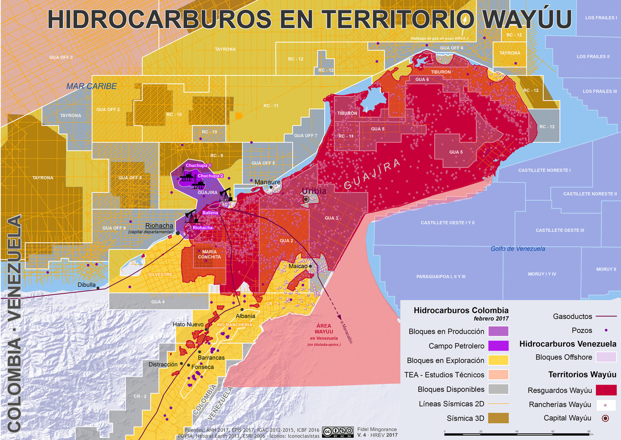 Hidrocarburos en territorio Wayúu
