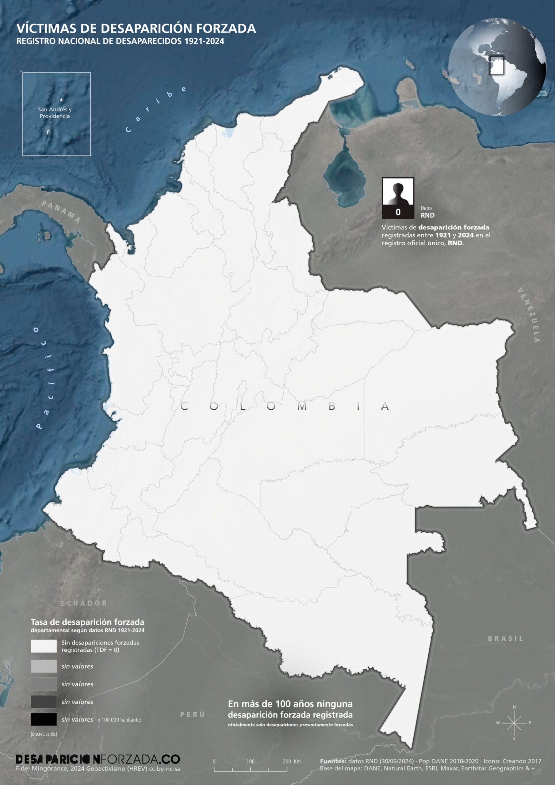 El mapa de la desaparición soñado por el Estado