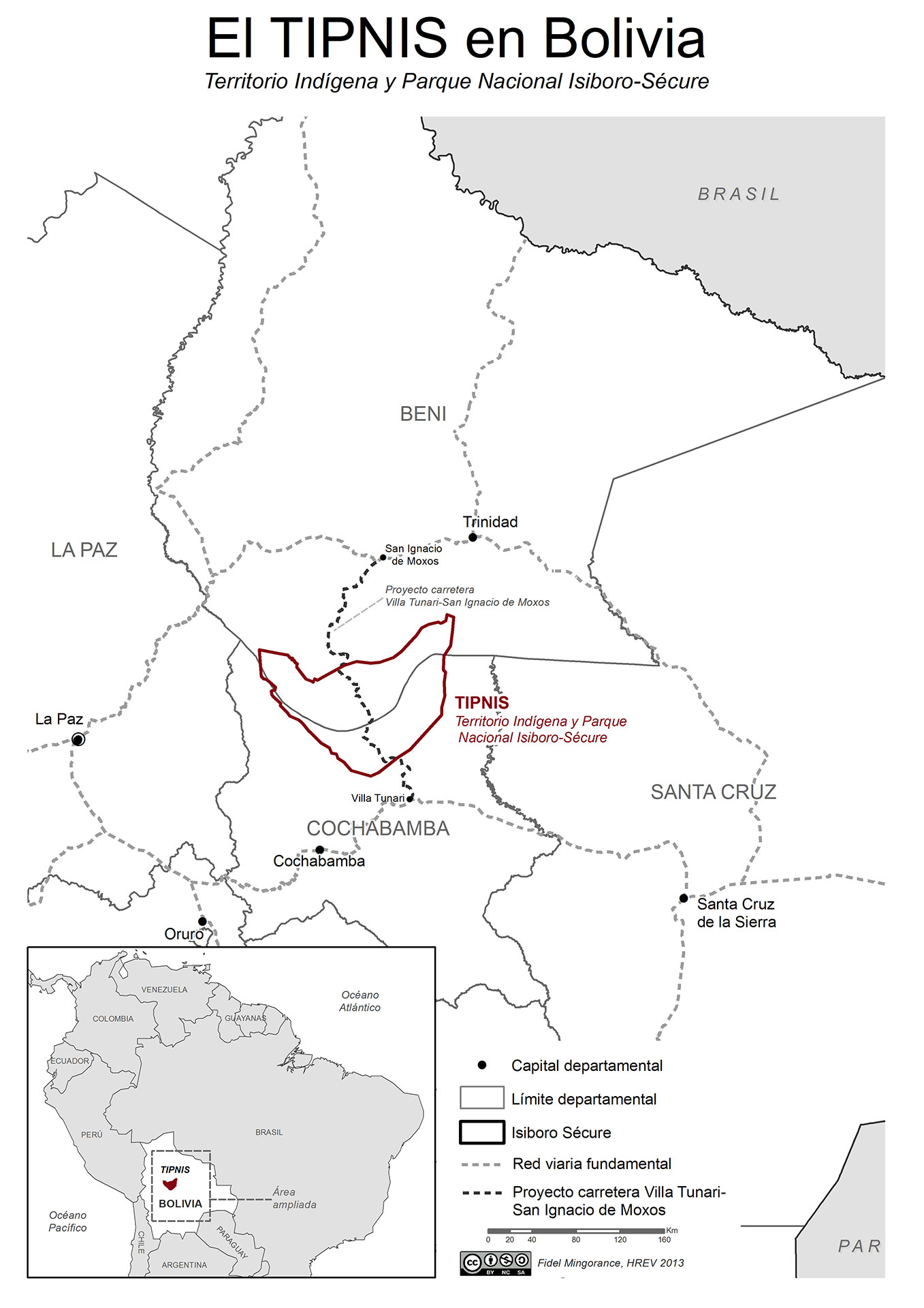 El Tipnis en Bolivia (2013)