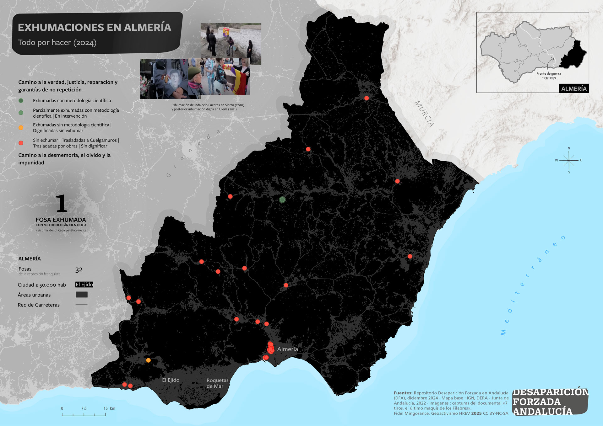 Exhumaciones en Almería